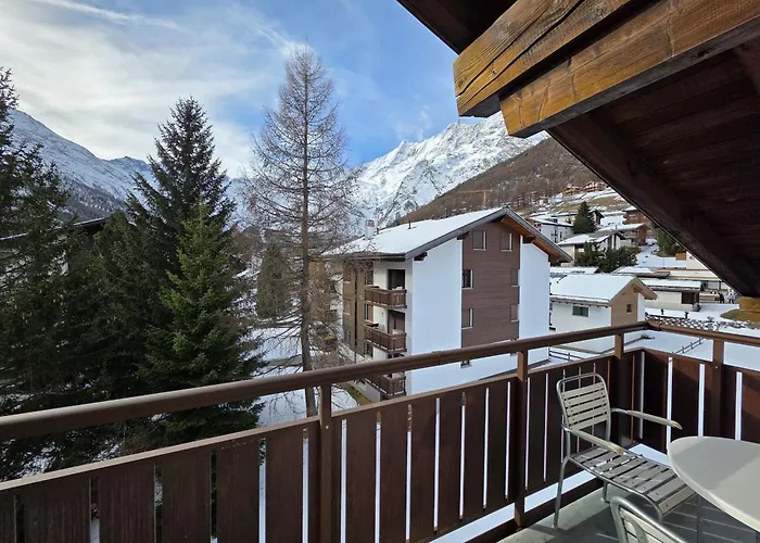 Vallesia Penthouse شقة Saas Fee